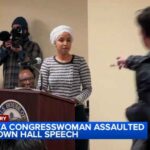 Man arrested after spraying unknown substance on Rep. Ilhan