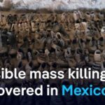 Mexicans searching for missing relatives uncover site of an