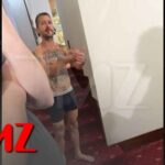 Hollywood Star’s Lobby Breakdown Caught On Camera Shia LaBeouf in His Underwear in Italian Hotel Lobby