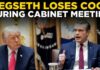 US NEWS LIVE: Pete Hegseth Rips Reporters During Cabinet
