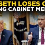 Pentagon Meltdown: Defense Secretary UNLOADS On Press US NEWS LIVE: Pete Hegseth Rips Reporters During Cabinet