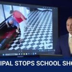 Hero Principal SHOT - Wrestles Gunman To The Ground