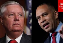 Hakeem Jeffries Doesn't Hold Back On Lindsey Graham And His 'Continuing Temper Tantrum'