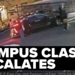 Cornell President ATTACKED – Shocking Video Revealed! University president accused of hitting students with his car