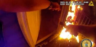 Cop Rescues 2 Kids And Mom From House Fire