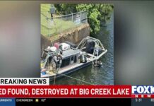 Explosive Device Discovered Under Dam!