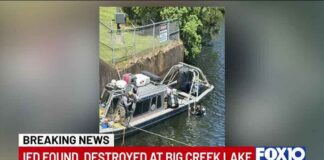 Explosive Device Discovered Under Dam!