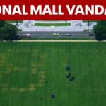 '86 47' appears on National Mall, US park police investigating
