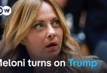 Italy's Meloni fires back after Trump says she 'begged' for photo | DW News