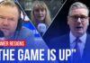 James O'Brien reacts as Keir Starmer resigns