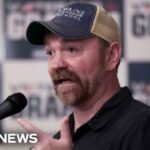 Maine Senate candidate Graham Platner defends his past on campaign trail