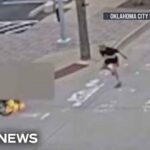 Disturbing video of molotov cocktail attack