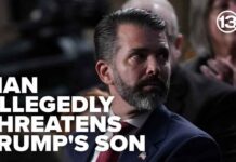 Man accused of threatening to kill Donald Trump Jr. during livestream