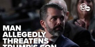 Man accused of threatening to kill Donald Trump Jr. during livestream