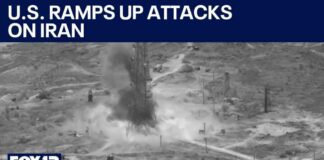 US ramps up attacks on Iran, blocks Strait of Hormuz | FOX 13 Seattle