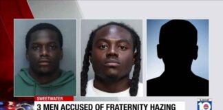 3 men arrested in alleged fraternity hazing investigation in Miami-Dade