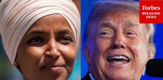 Trump Lobs Shocking Attack On Ilhan Omar At The White House Correspondents' Dinner