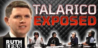 FAKE: Talarico Facade Starts to Crumble