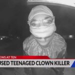 Creepy Clown Goes Door-to-Door, Fatally Stabs Elderly Teen wearing clown costume arrested in East St. Louis fatal stabbing case