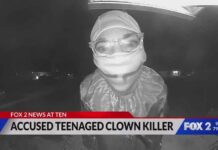 Creepy Clown Goes Door-to-Door, Fatally Stabs Elderly Teen wearing clown costume arrested in East St. Louis fatal stabbing case