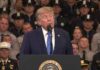 Trump Steps Off Stage To Comfort Grieving Parents Trump embraces mother whose son was shot and killed, spotlights law enforcement at rally