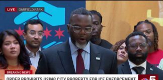 Chicago mayor aims to create 'ICE-free zones' with NEW ORDER to stop agents from using city property