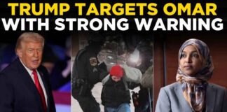 TRUMP VS OMAR LIVE | Trump Warns Ilhan Omar In Fiery Clash Over DHS Surveillance Claims