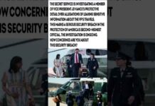Secret Service Purge Stuns D.C After Confidential Leak! Secret Service Investigating JD Vance Security Detail Member! 🔍