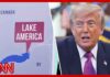 Trump renames Lake Ontario to 'Lake America'