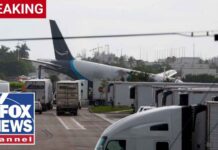 Airport Horror Erupts – 5 Dead After Crash BREAKING: Amazon cargo jet overruns runway at Miami airport, STRIKES multiple vehicles