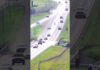 A look at the crash that ended the police chase Tuesday evening.
