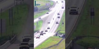 A look at the crash that ended the police chase Tuesday evening.