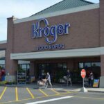 Shoppers GUNNED DOWN In Supermarket Shooting Kroger storefront with shoppers and carts