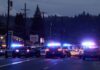 5 Women DEAD – Chilling House Of Horrors Exposed Police cars with flashing lights block a road at night