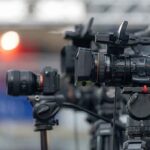 Dem Rep Tells Colleague to SHOOT Himself! Professional video cameras on tripods
