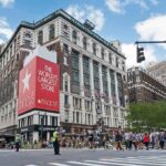 Macy's department store on a busy city corner