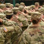 Trump Kills Execution Plan – Proposes NEW Idea Soldiers in camouflage uniforms salute in formation